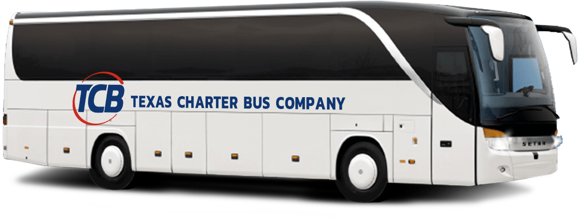 a plain white charter bus with a 